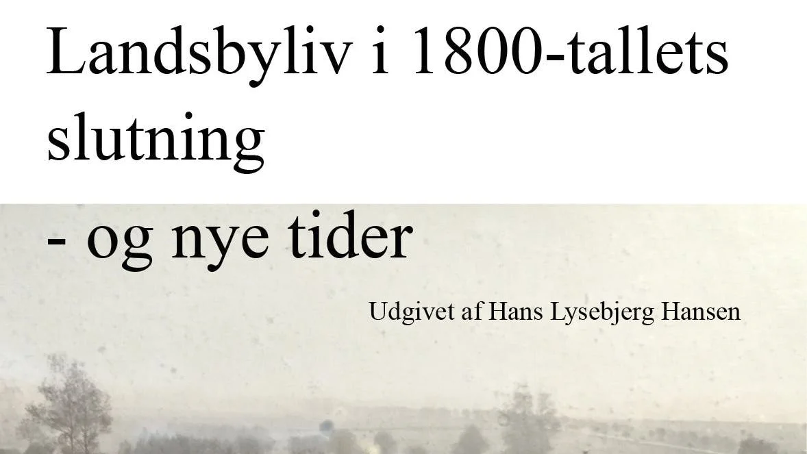 I den fjerde bog, som Hans Lysebjerg nu udgiver, er den tidligere maskinstationsejer gået tilbage til 1800-tallet.  

