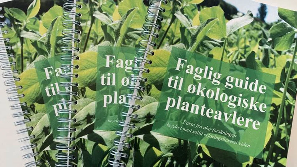 - Indholdet af den faglige guide bygger på mere end 20 års forskning og forsøg med økologisk planteavl, oplyser forfatterne. 