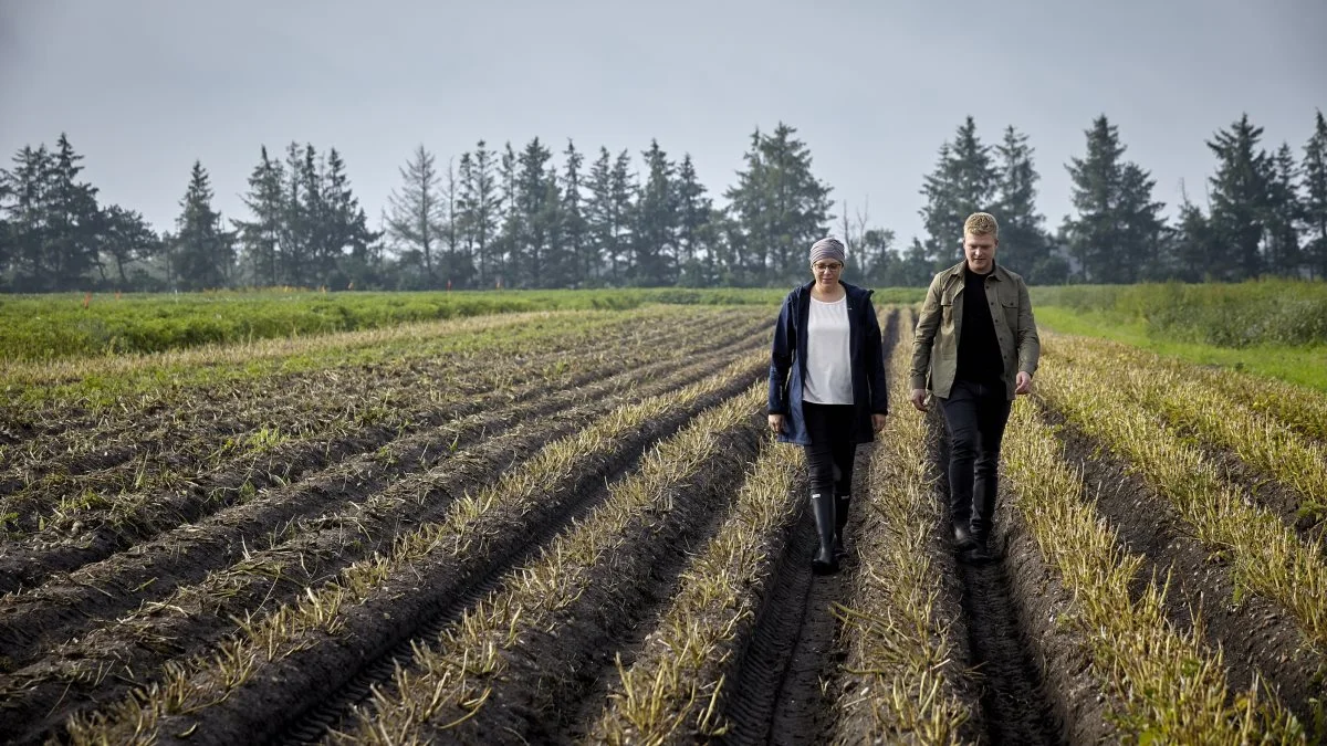 På billedet ses Rune Friis Kristensen, commercial manager for Global Feed and Pet Food og Annette Lykke Voergaard, specialist i KMC Feed & Pet Food, der sammen med internationale samarbejdspartnere har udviklet konceptet, der giver en højere pillekvalitet i foder og fødevarer. Foto: KMC