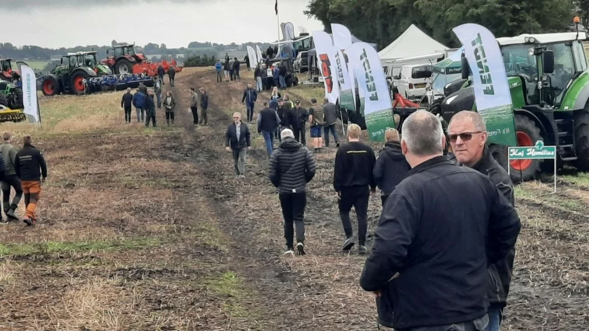 I efteråret var der stor interesse, da en større efterårsdemo af maskiner fandt sted ved Toftlund, og hvor en række maskinproducenter, importører og maskinforretninger deltog. Foto: John Ankersen