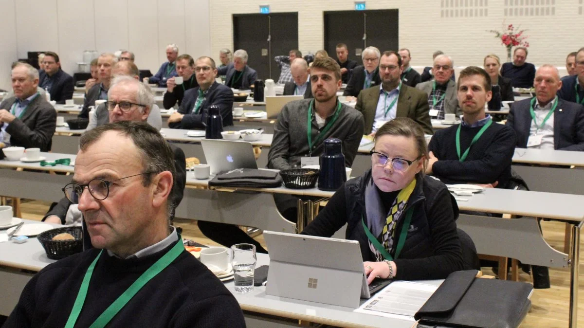 Planteavlerne får svært ved at opfylde kravet til nettoudbyttet (dækningsbidrag II minus kapacitetsomkostninger) i 2022, lød budskabet til deltagerne ved Patriotisk Selskabs økonomikonference. Fotos: Morten Ipsen