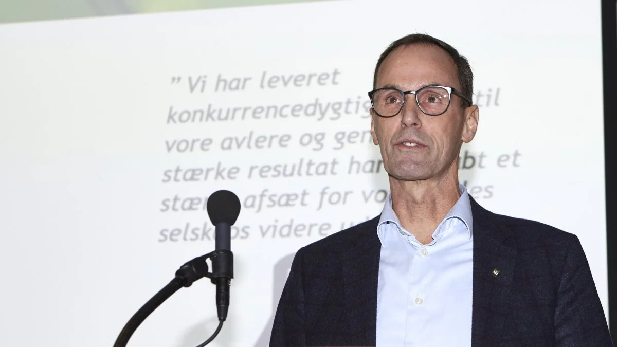 Det fynske medlem af DLF-bestyrelsen, Hans Boesen, Veflinge, kunne berette om både rekord i omsætningen og koncernresultatet i det forgangne regnskabsår.

