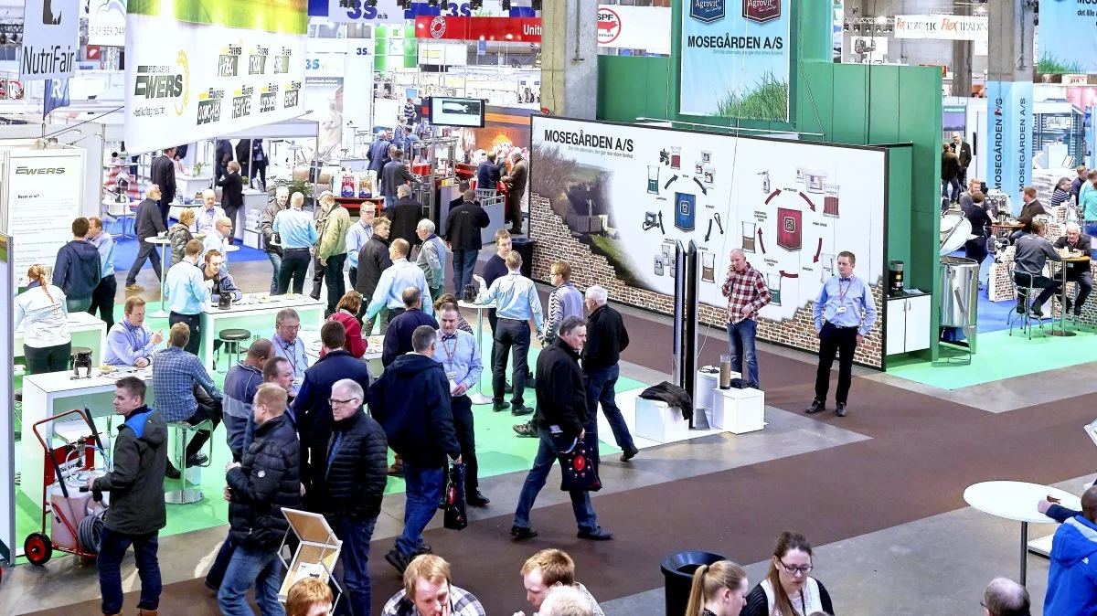 Den 10. udgave af NutriFair-udstillingen gennemføres som planlagt den 19. og 20. januar 2022. Der skal ikke bæres mundbind i udstillingshallerne, og der vil være spritstationer på centrale placeringer og kontrol af coronapas ved indgangen. Arkivfoto