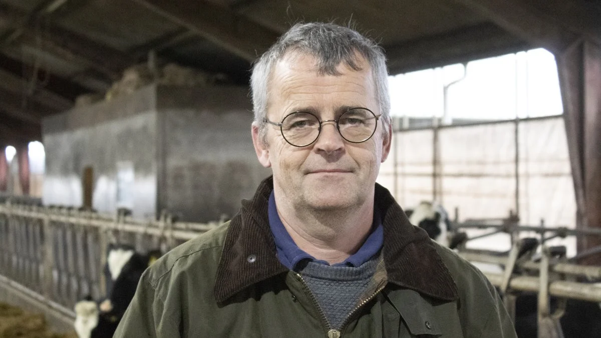 De fem mælkeproducenter har været anført af mælkeproducent Bent Lund.
