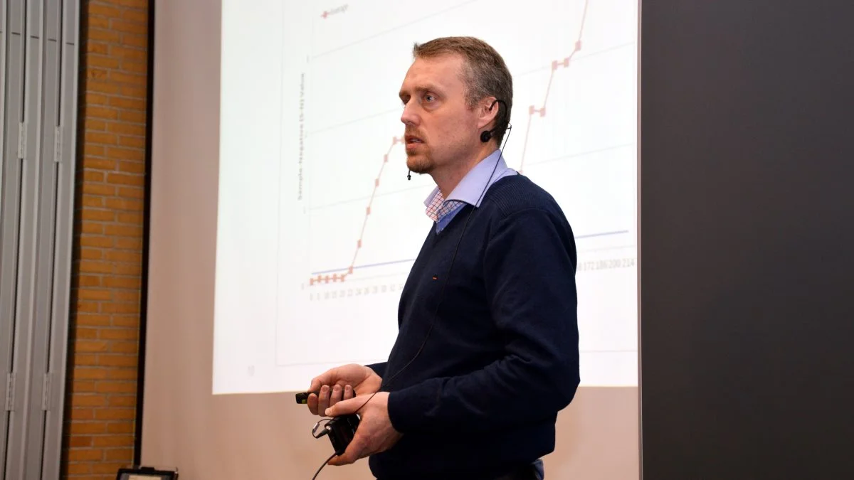 - Gennemsnitsstørrelsen er på blot fem år steget med cirka 20 procent eller cirka 40 køer, konstaterer direktør i RYK, Niels Henning Nielsen. Foto: Camilla Bønløkke