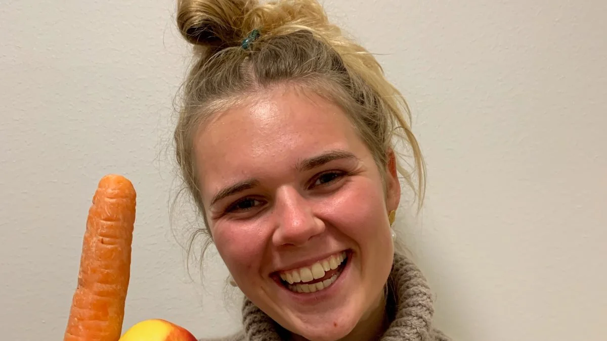 Emilia Kortbech Gadebusch, medlem af LandboUngdoms Politiske Udvalg.