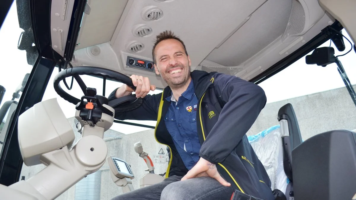 Standup-komikeren Torben Chris var på landmændenes side i striden om efterafgrøder. Foto: Eksternt