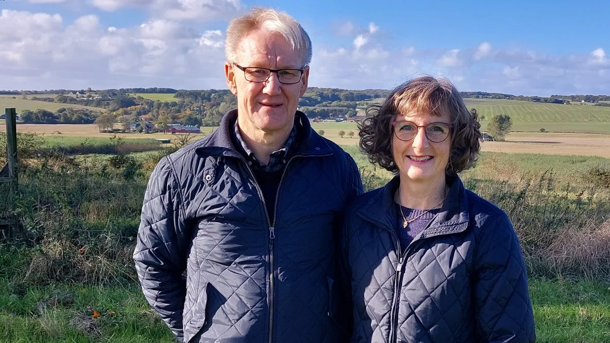 Hanne og Poul Østergaard fik de sidste brikker til at falde på plads, så vådområdet Vissing Enge kunne blive til virkelighed.