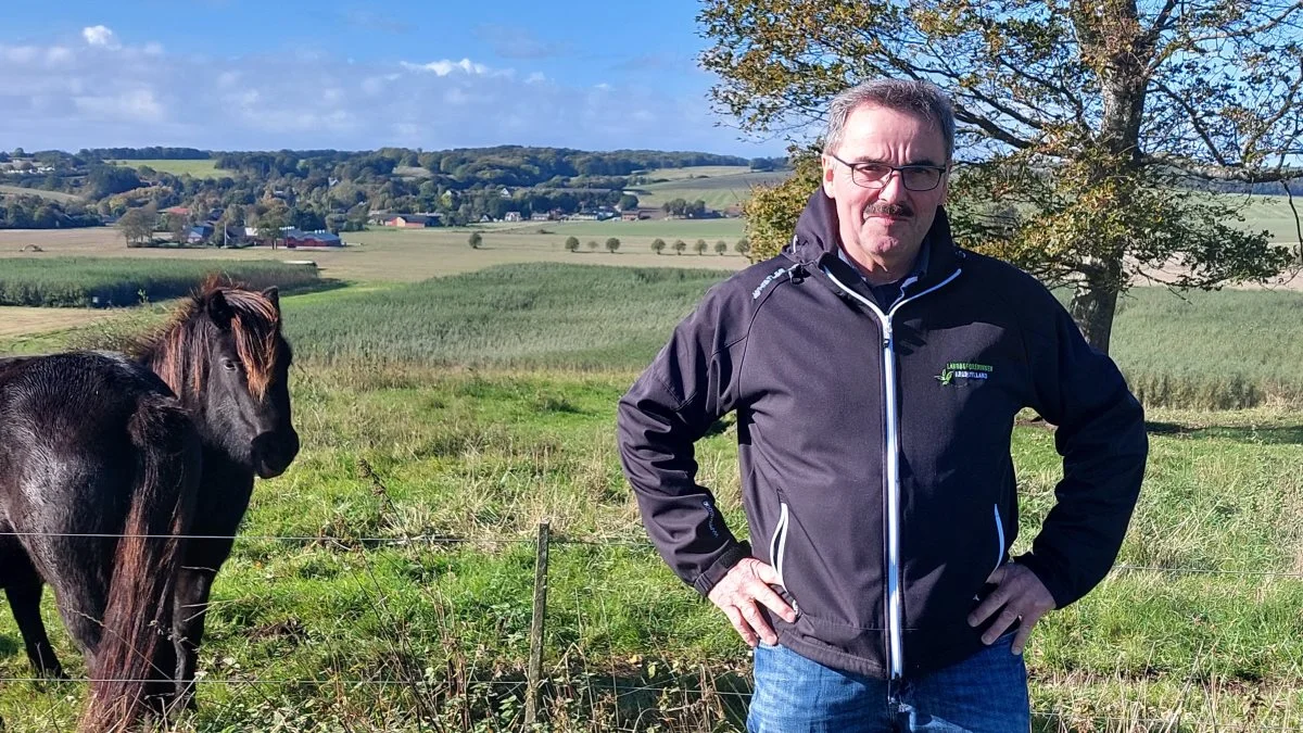 Projektet ved Vissing Enge et godt eksempel på, at brikkerne kan falde på plads, når man som lodsejer formår at se ud over sig selv og tænke på fællesskabet, siger formanden for Landboforeningen Kronjylland, Christian Jensen.