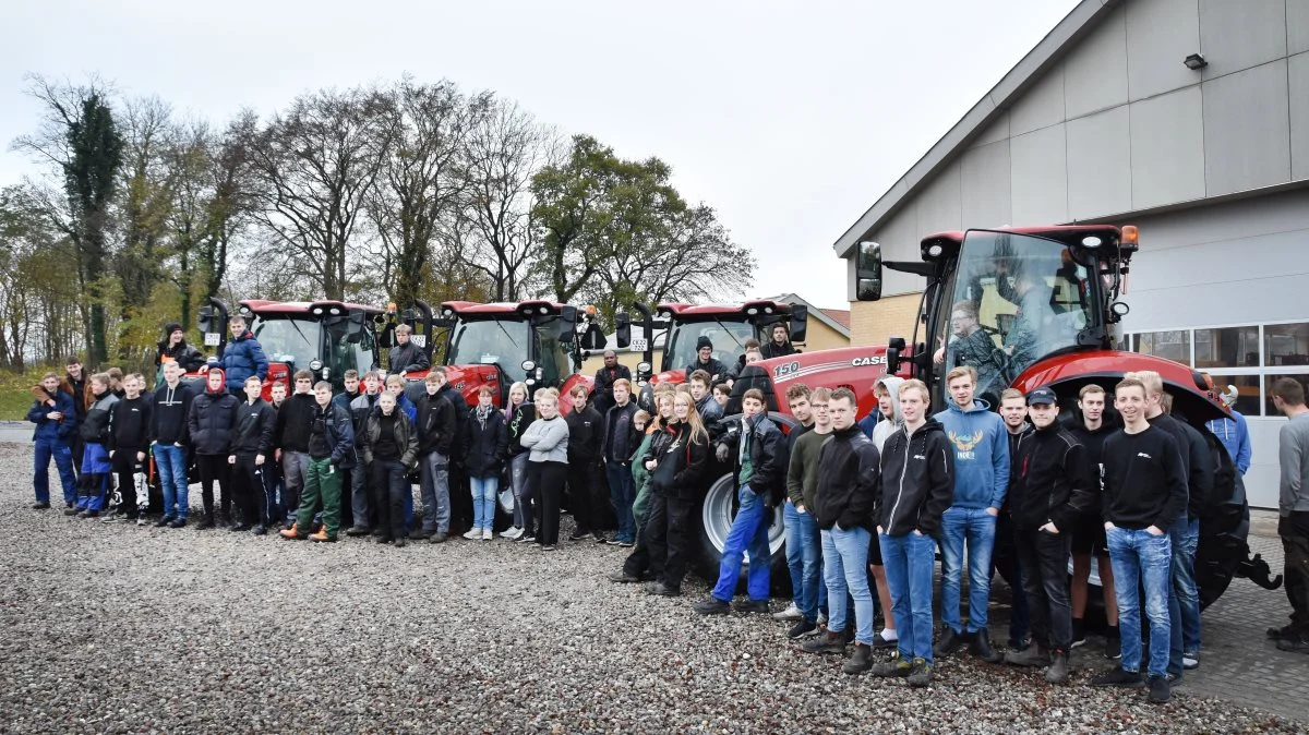 Et rekordstort antal elever skal begynde på grundforløb 2 den 17. januar. Arkivfoto