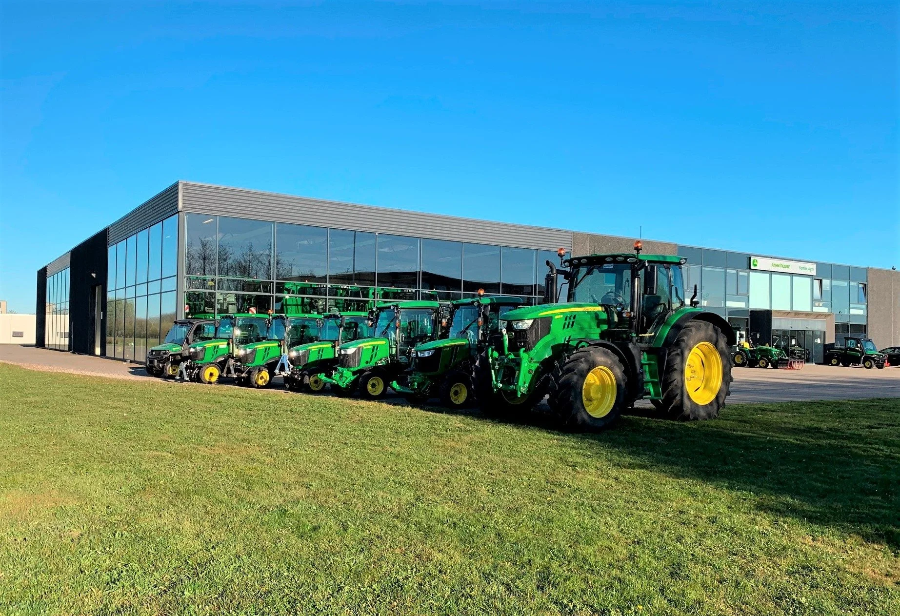 Semler Agro har for nyligt investeret i et nyt maskincenter i Brønderslev. Lars Beck afviser ikke, at man kan finde på at investere i flere såkaldte »kraftcentre«. Foto: Arkivfoto