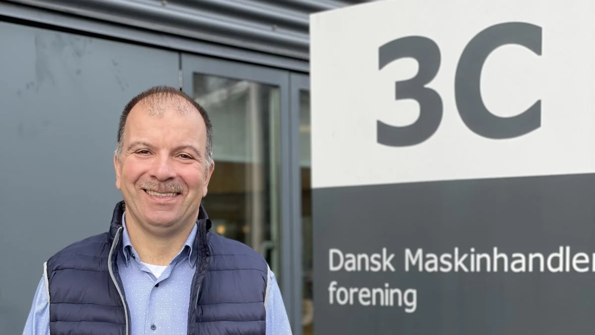 Erik Nissens – nyansat hos Dansk Maskinhandlerforening. Pressefoto