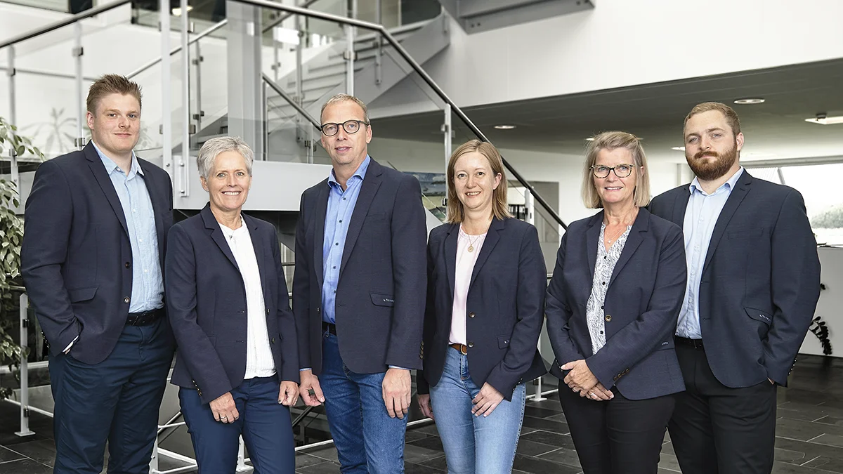 Teamet i Fjordland Mægler.