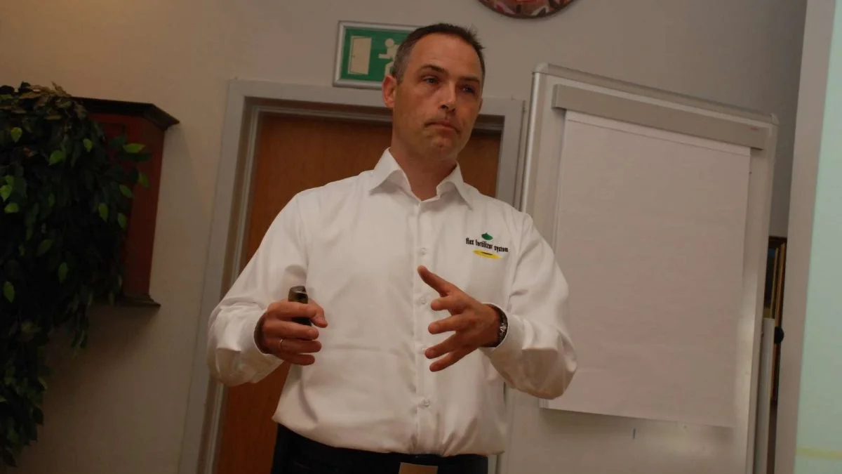 - Vi ser tit en fosfor-effekt, der er omkring 50 procent højere med vores måde at formulere på, fortæller produktudvikler hos Flex Fertilizer System, Allan Holm Nielsen.