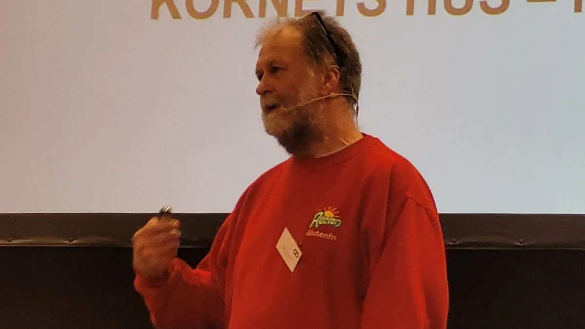 - Vi er nødt til at være derude, hvor der sker noget, hvor vi provokerer, og hvor vi arbejder med noget, lød det fra Bjarne Hansen, kornansvarlig, Aurion. Fotos: Line Brusgaard
