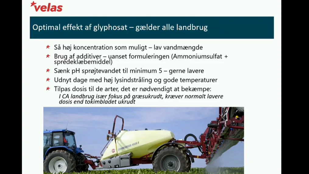 Forbruget af glyphosat i dansk landbrug må meget gerne falde gennem mere bevidst brug. Det vil tjene til fordel for en ny politisk goodwill omkring glyphosat. FRDK har lavet en handlingsplan.