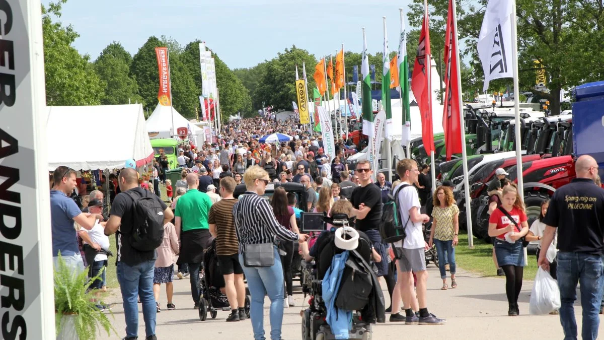 Sidste gang, der var dyrskue i Roskilde, var i 2019, hvor der var publikumsrekord med 113.017 besøgende. Foto: Jesper Hallgren