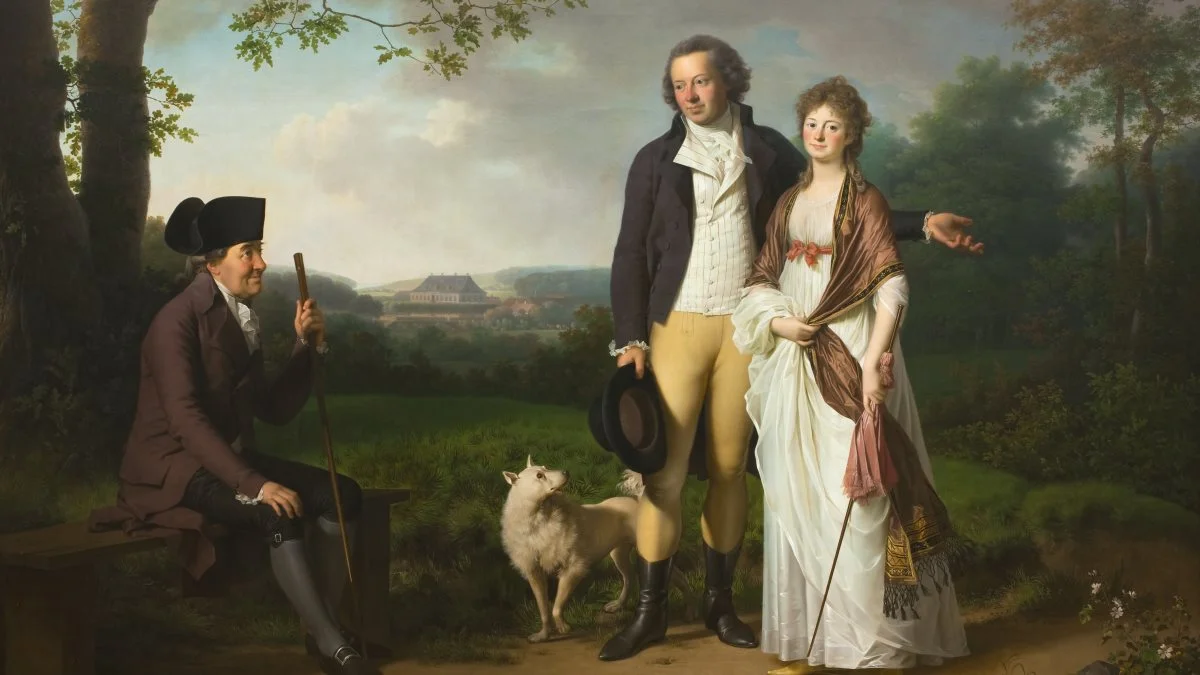 Jens Juel, Det Rybergske Familiebillede, 1797. Statens Museum for Kunst.