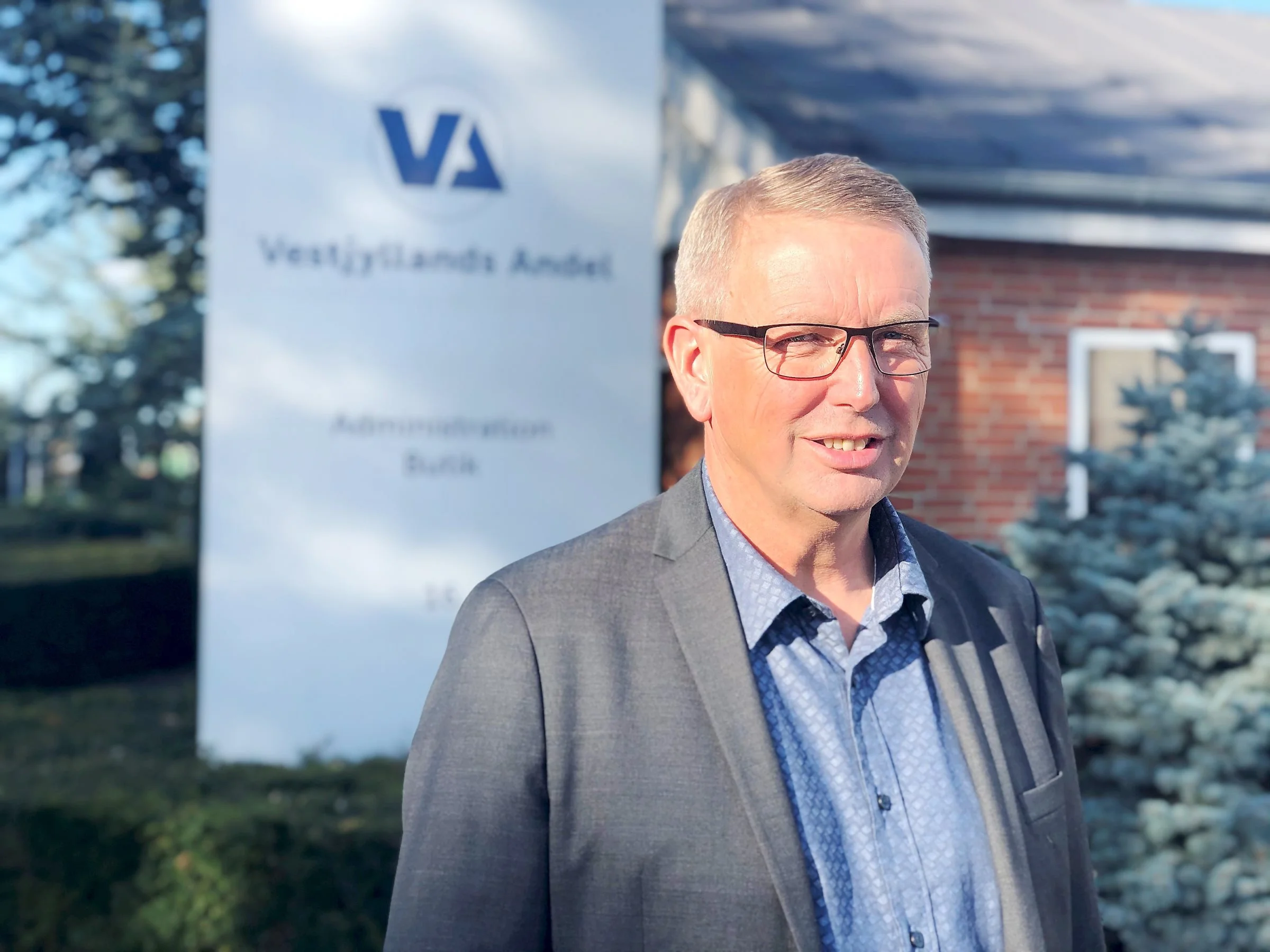 Formand hos Vestjyllands Andel Leif Haubjerg kalder kritikken for »sludder« og mener, at der naturligt vil ske en udskiftning i bestyrelsen i det omfang, som medlemmerne ønsker. Foto: Vestjyllands Andel