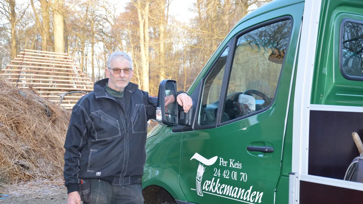 - Vi har ekstra travlt i denne tid, men har generelt aldrig prøvet at mangle arbejde, fortæller Per Keis. Fotos: Camilla Bønløkke