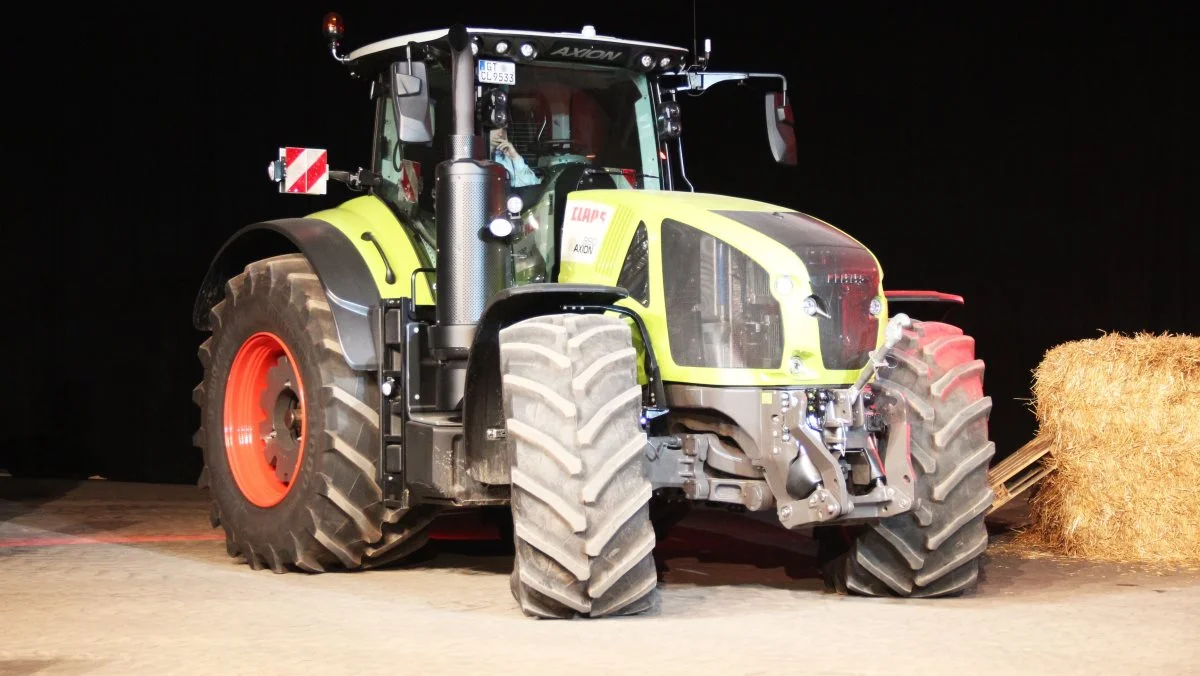 Claas har ligeledes meldt sig på banen i januar måned med hele 24 solgte traktorenheder, mod 13 sidste år. Arkivfoto