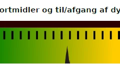 Risikoanalysen for transportmidler og tilgang/afgang af dyr FØR tiltag