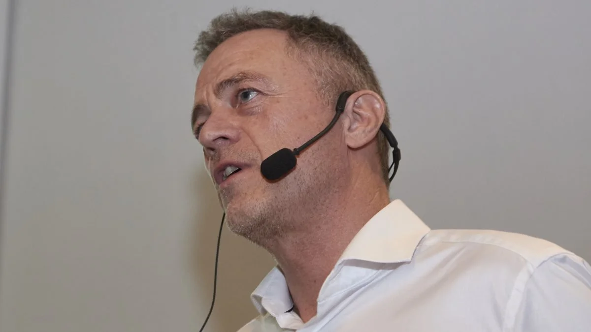 På DLG-mødet gav Lars Thorø både orientering om de fynske forhold og en aktuel markedsstatus.