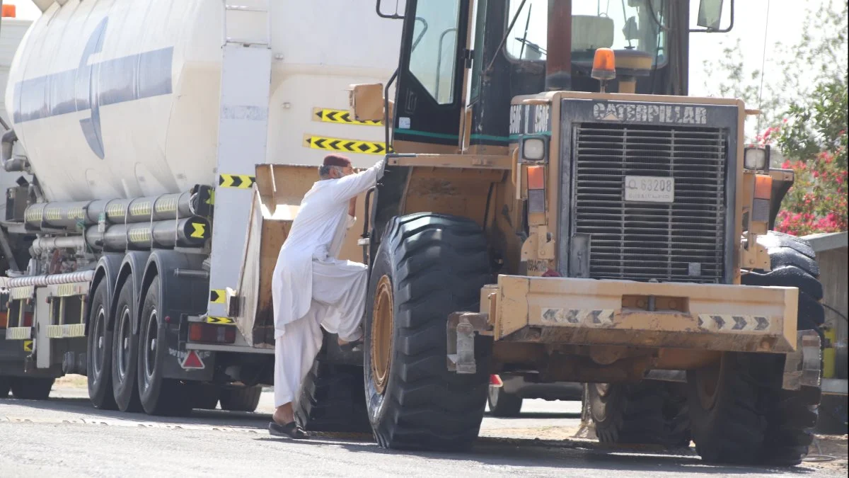 Billedet er taget på én af de store farme i Emiraterne, som Effektivt Landbrug netop har besøgt - en kæmpe kyllingefarm.