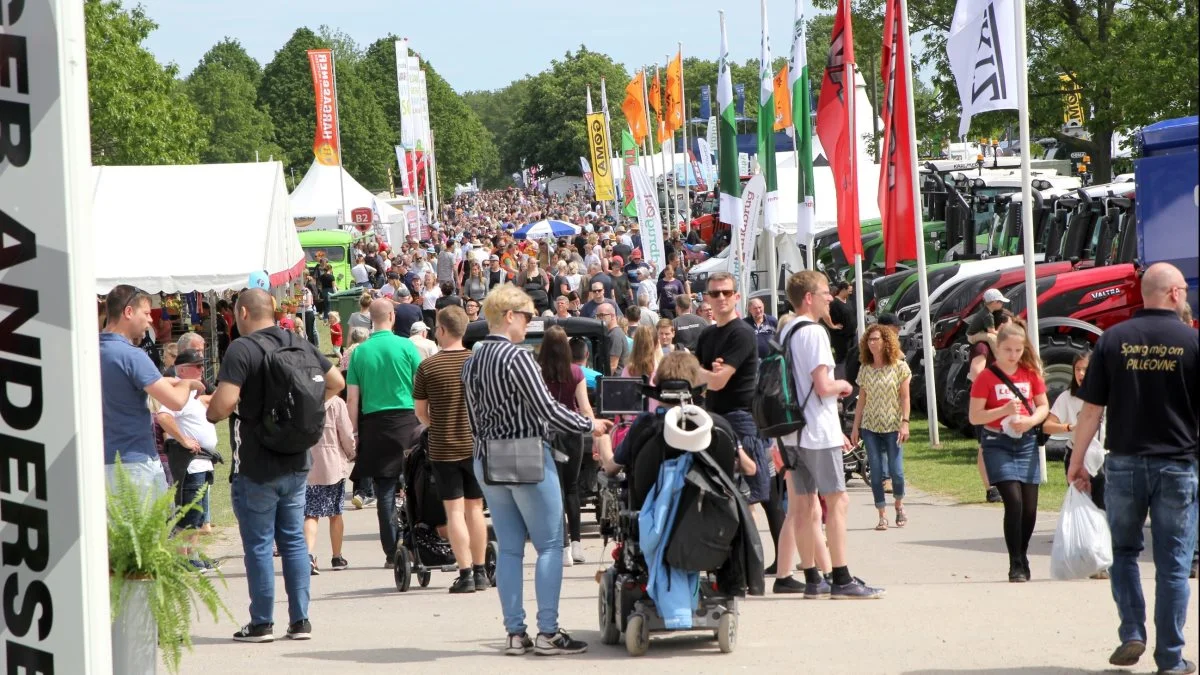 Med over 113.000 gæster var der i 2019 besøgsrekord på Roskilde Dyrskue, og det gav en række udfordringer både indenfor og udenfor Dyrskuepladsen i Roskilde. Foto: Jesper Hallgren 