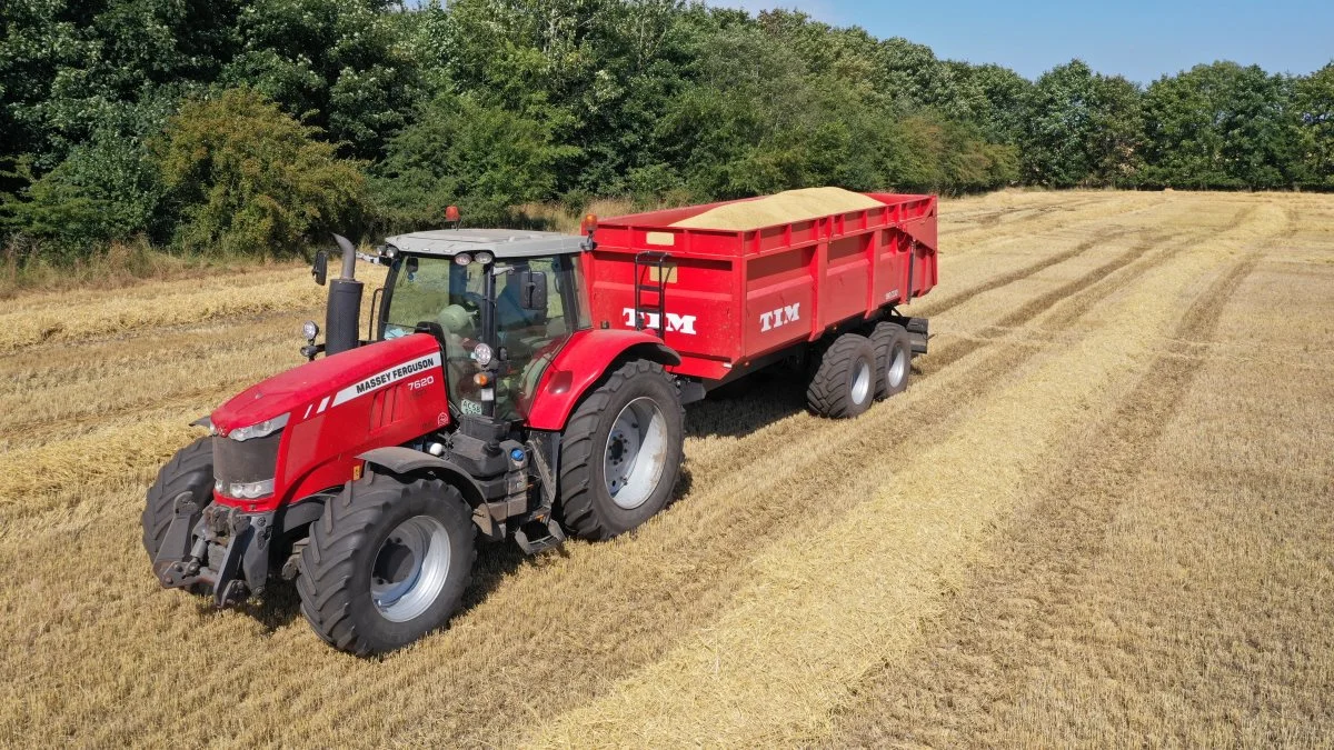 De ukrainsk producere TIM-vogne kan lige nu ikke blevet transporteret til Danmark, da der er ikke nogen chauffører til rådighed. Foto: Thyregod