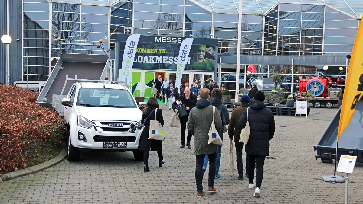 Kloakmessen 2022 løber af stablen den 24.-25. marts i Messe C i Fredericia. Man kan tilmelde sig elektronisk på messens hjemmeside og få gratis deltagerbillet. Arkivfoto 