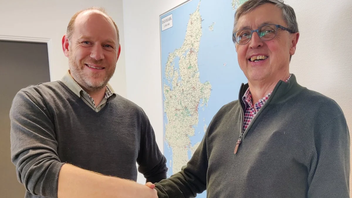 Fra venstre: Christian Schulin-Zeuthen og Svend-Åge Bruun. Foto: Landbrugsmæglerne