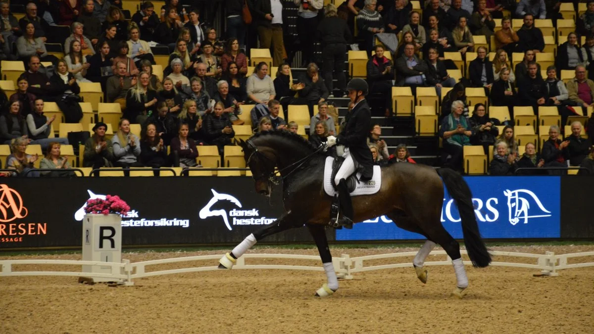 Blandt mange dygtige ryttere, deltog blandt andet Andreas Helgstrand fra Helgstrand Dressage. Foto: Camilla Bønløkke
