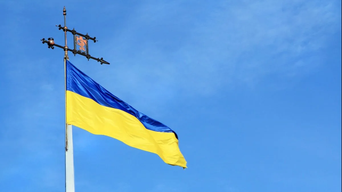 Udover symbolsk støtte gennem blandt andet det ukrainske flag kan man via VKST nu også give økonomisk støtte til ukrainerne. Foto: Vadym Savchuk