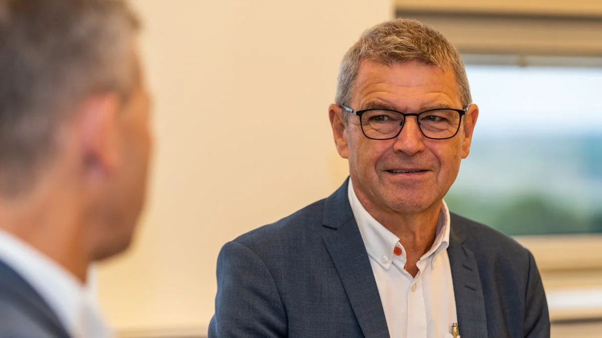- Vores mange dygtige kolleger har gennem året leveret en meget stor indsats i dagligdagen til glæde for vores mange kunder i og uden for landbrugserhvervet – og det skal de have stor ros for, siger Jan Winther, adm. direktør i Velas. Foto: Peter Beier
