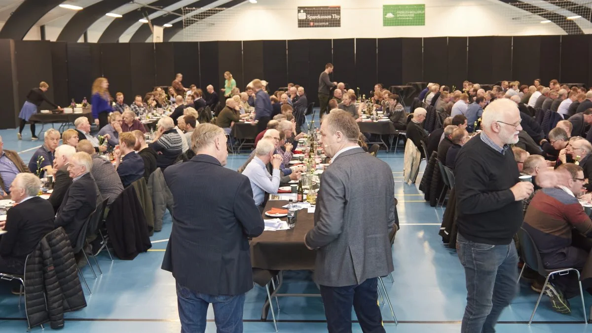 250 mennesker var kommet fra både Lemvig-, Thisted- og Skivekanten.