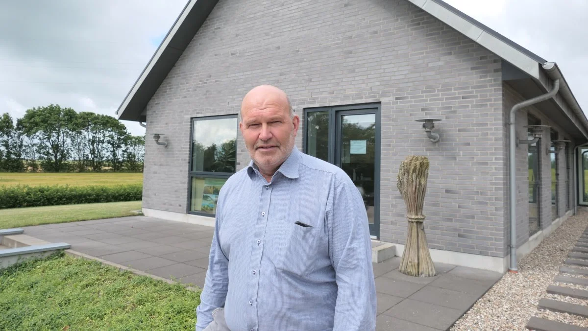 Udviklingsdirektør hos Halmselskabet Danmark Hans Otto Sørensen mener, at der er et stort potentiale i at udnytte halm til at forøge biogasproduktionen. Foto: Arkiv