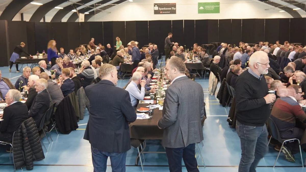 250 mennesker var kommet fra både Lemvig-, Thisted- og Skivekanten.