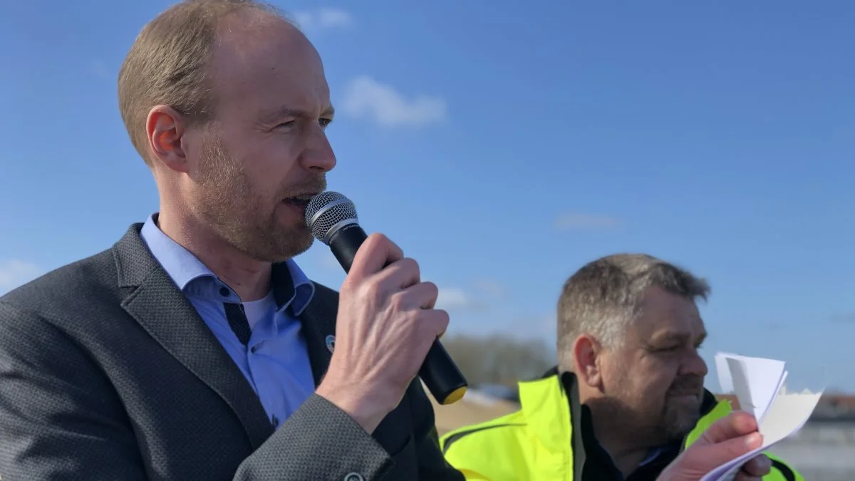 Der var tale ved uddannelsesinstitutionens direktør, Ulf Givskov Bender.
