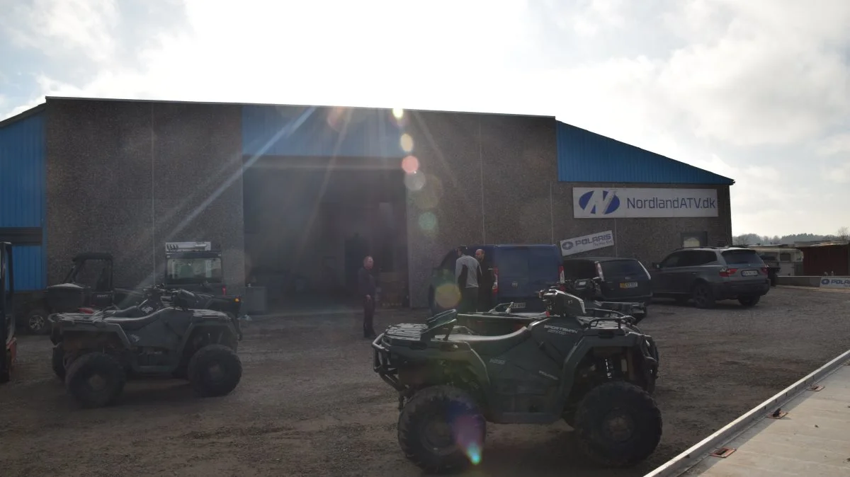 Selv om det har været udfordrende at få leveret maskiner, er der nu en rimelig leveringstid på blandt andet Polaris-ATV'er hos Nordland ATV i Jyderup. Foto: Henning K. Andersen 