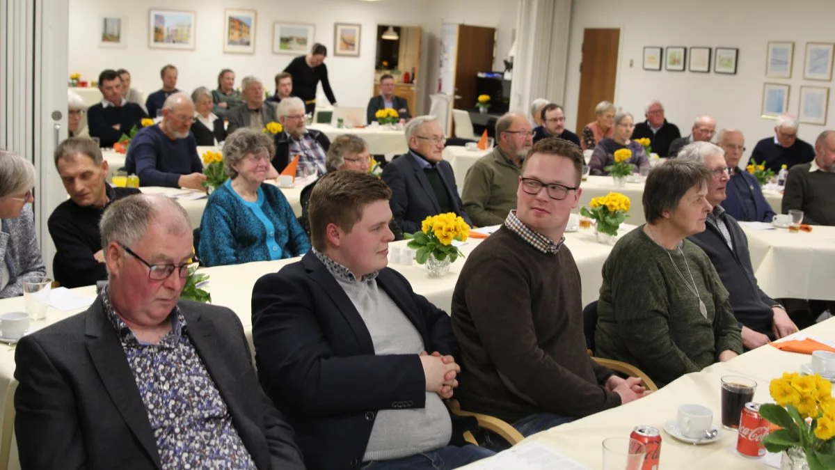 45 medlemmer deltog i Fyns Familielandbrugs generalforsamling. 