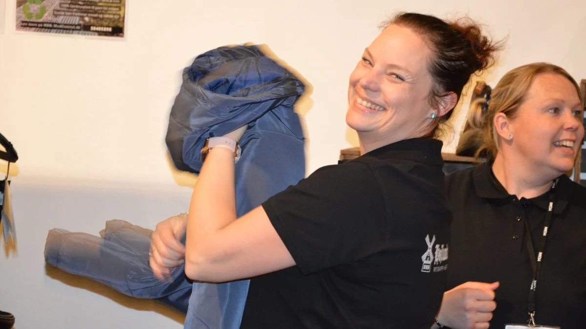 - Her er virkelig en fed dynamik. Folk er glade, lød det fra Heidi Bjerggaard Hansen fra Højlund Mølle på årets Hest & Rytter i Herning. Fotos: Camilla Bønløkke