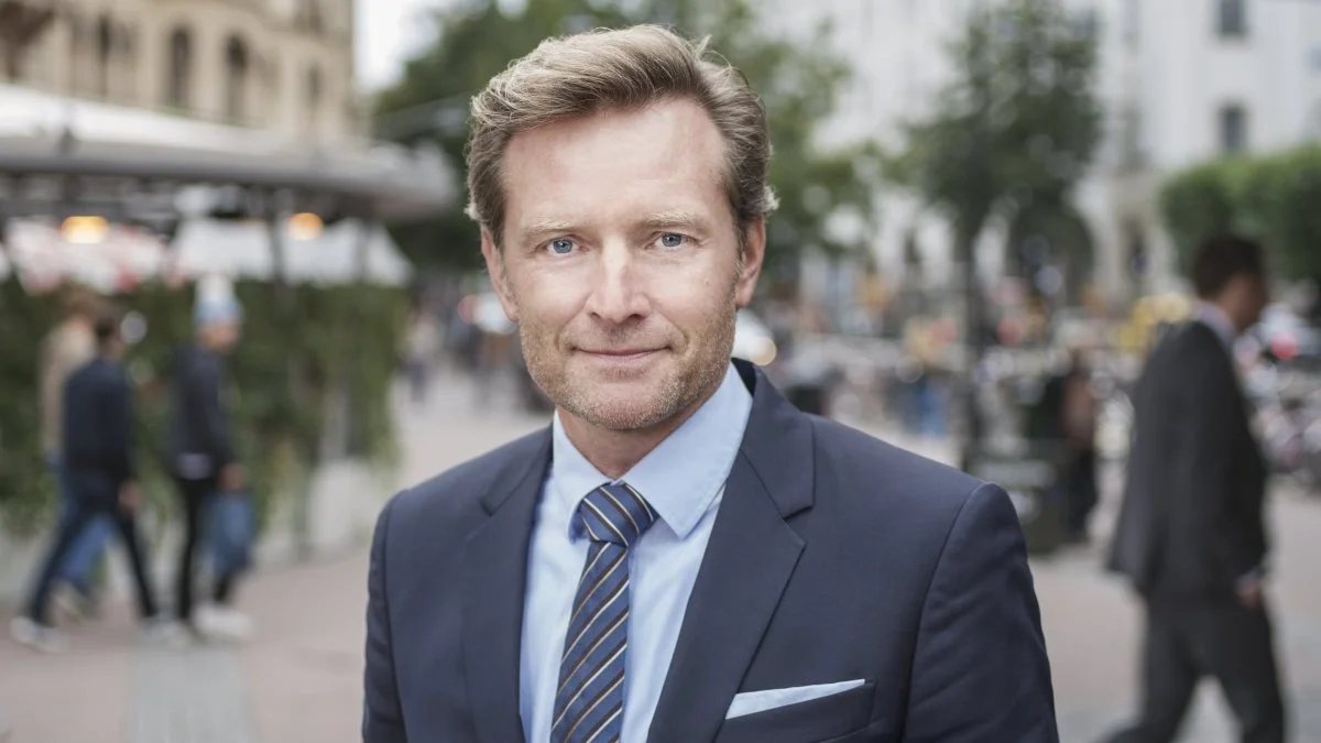 Direktør for Landbrug & Fødevarer, Morten Boje Hviid giver sit indspark på det politiske billede, når Centrovice afholder generalforsamling. Arkivfoto