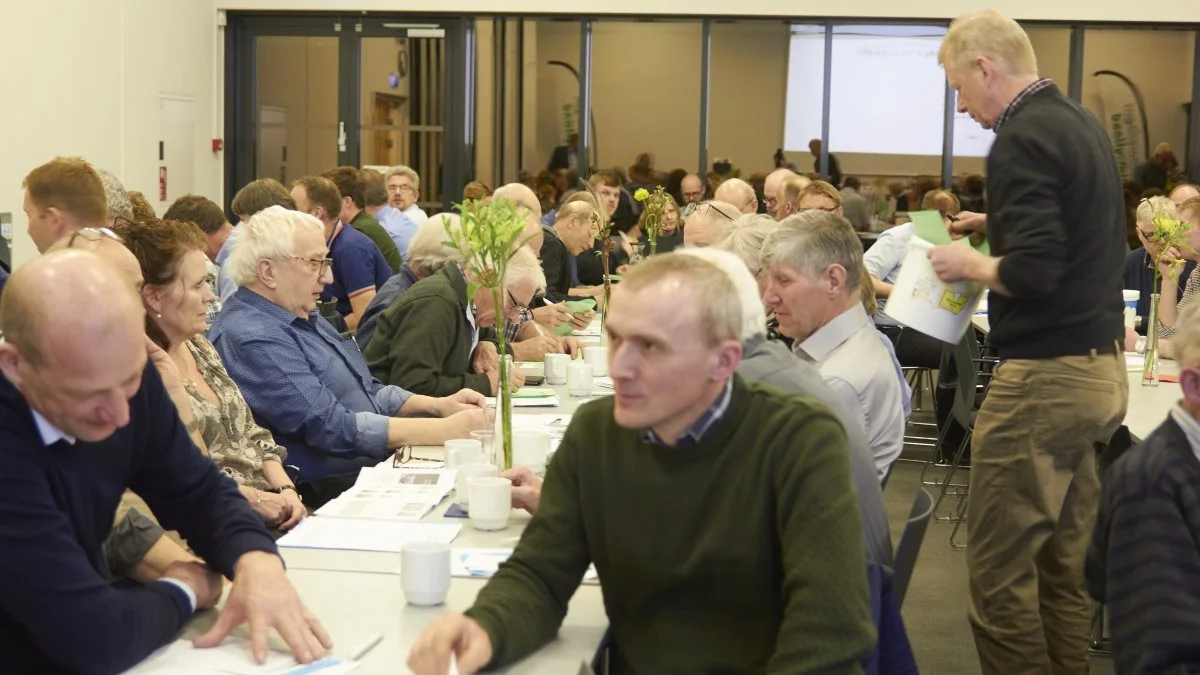 Omkring 150 mennesker havde tilmeldt sig årets generalforsamling.