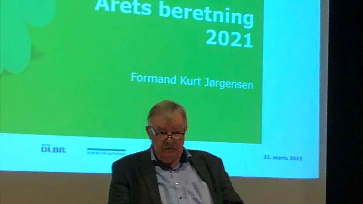 Kurt Jørgensen oplevede stor opbakning fra forsamlingen, da han påpegede, at omfordelingsstøtten ikke tilgodeser mindre og mellemstore virksomheder. Foto: NF Plus