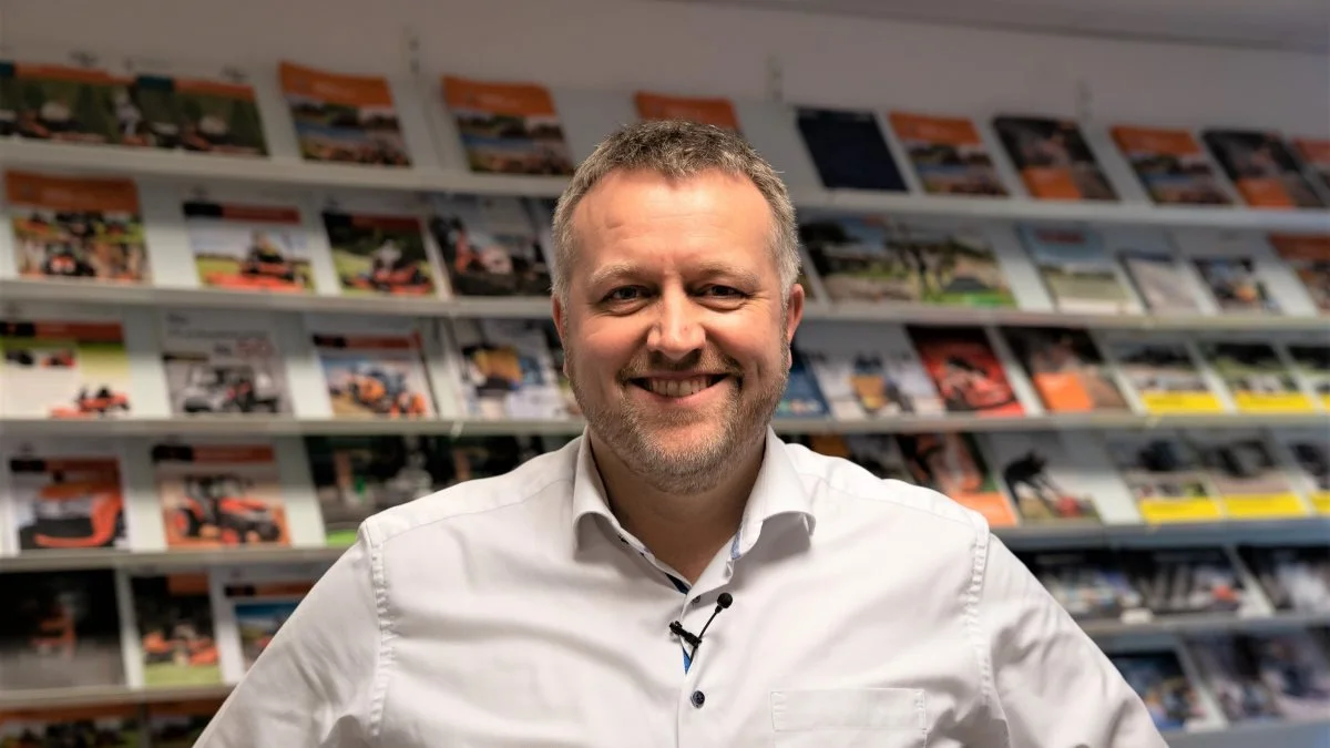 Administrerende direktør Kristian Refnov, Nellemann Machinery, ser frem til at komme tættere på kunderne med det nye store 20.000 kvadratmeter domicil i Ringsted.