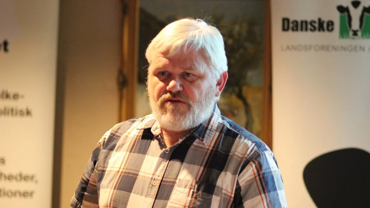 - Arlas ord er lov, og overskrider man, er det bare ærgerligt, sagde mælkeproducenternes formand, Kjartan Poulsen, på foreningens generalforsamling. Foto: Anne Wolfenberg