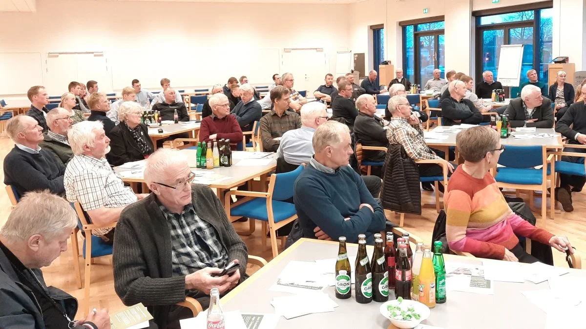 Omkring 75 medlemmer og repræsentanter fra naboforeninger samt Velas deltog i generalforsamlingen, der blev holdt hos Velas i Landbrugets Hus i Horsens. Foto: John Ankersen