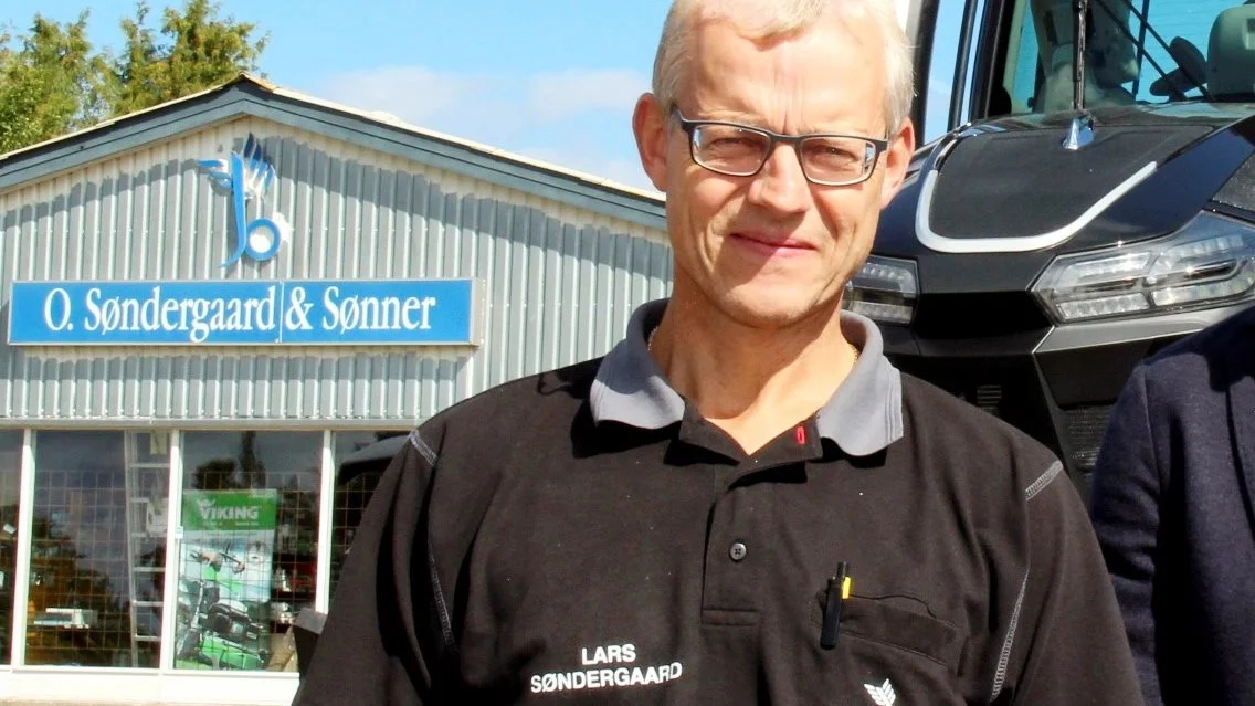 I have- og parkafdelingen, hvor der er maskiner med teknik i, får maskinforretningen O. Søndergaard og Sønner kun omkring det halve af, hvad vi har bestilt, leveret. Indehaver Lars Søndergaard kalder det en kæmpe udfordring. Arkivfotos