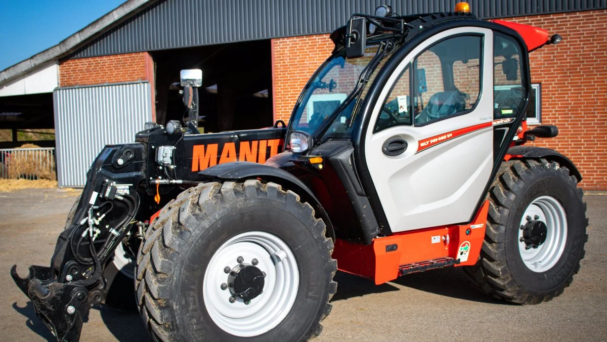 Manitou MLT741-140 V+ kan mønstre en løftehøjde på 6,900 mm og en rækkevidde på 3,930 mm. Den har en kapacitet på 4,100 kilogram.